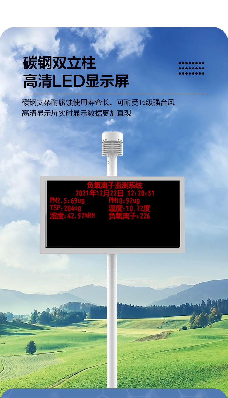 多功能負氧離子在線監測站