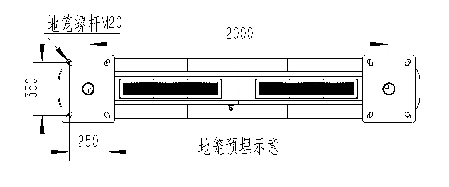 天然氧吧監測站產品尺寸圖